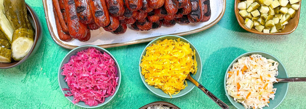 4 Ways to Serve Sauerkraut on Hot Dogs, Brats and more!